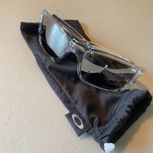 Oakley Fuel Cell - Clear Frame, Silver Lens